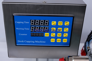 آلة تغطية مستحضرات التجميل، آلة تغطية صغيرة يدوية للمكتب، آلة تغطية برأس مضخة، آلة تغطية دوارة - Product Image 5