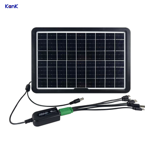 Panel Solar Monocristalino Compacto de Alta Eficiencia de 16BB, 8W 9V, Módulo Fotovoltaico Portátil con USB para Acampar al Aire Libre - Product Image 5