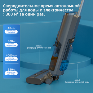 <span class=keywords><strong>Aspirateur</strong></span> Balai Eau pour Sols Durs D12, Humide et Sec, avec Auto-Nettoyage et Séchage - Product Image 6