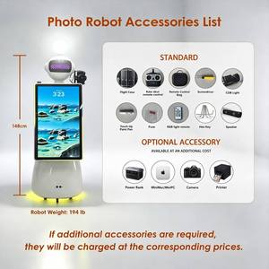 Cabina de Fotos Robótica Edición Año Nuevo, Marco de Cuenta Regresiva para Fiesta de Fin de Año, Alquiler Premium - Product Image 6