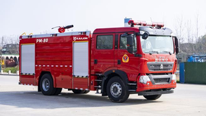 Nouveau <span class=keywords><strong>camion</strong></span> de pompiers aérien 4x2 à mousse, réservoir de mousse 6m+2m, véhicule de lutte contre l'incendie diesel, sauvetage d'urgence, approvisionnement direct usine - Product Image 3