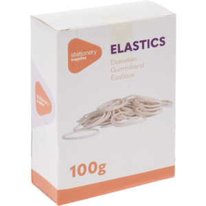 Scatola di Anelli in Gomma Marrone 100GR - Product Image 1