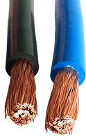 Kabel Fleksibel PVC Isolasi 10/25/35/50mm2 Harga Pabrik Ningbo, Kabel Listrik dari Supplier China, Kabel Las