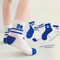 Chaussettes en coton respirant pour enfants, idéales pour le printemps et l'été, usage quotidien, vente en gros