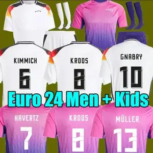 24 25 GerMANys futbol forması erkekler kadınlar çocuk futbolu üniforma futbol maç eğitim egzersizleri dayanıklı malzeme serin basit tarzı