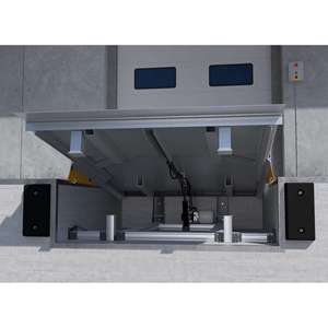 Plataforma Niveladora Telescópica de Aluminio TSL250B-ALL 6000kg para la Industria Alimentaria, Farmacéutica y de Frigoríficos con Certificación HACCP - Product Image 2