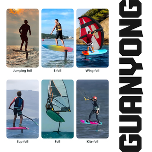 Tabla de Surf con Hidroala Axis Trending Foil Surfboard Hydrofoil GY 1099 V1, Diseño de Carbono para Surf Foil Carving en la Costa de California - Product Image 3
