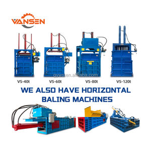 Máquina Empacadora Hidráulica Vertical Eléctrica para Botellas de Plástico de Desecho, Ropa Vieja y Embalaje - Product Image 3