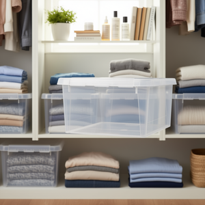 SmartStore <b>Plastic</b> Rectangle Home Storage <b>Box</b> 15L with Lid for Organizing Items - Product Image 3