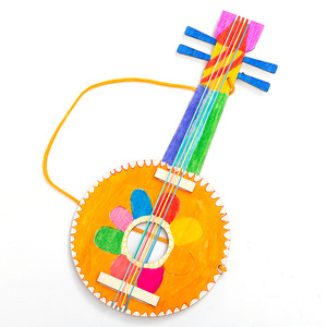Pacchetto di materiali creativi per chitarra per chitarra fatti a mano pittura fai da te e Graffiti per bambini - Product Image 5