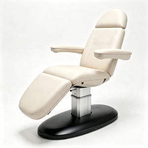 Electric Cosmetic Beauty Chair 3 Motors <b>Adjustable</b> Aesthetic Treatment Chair Spa Facial Tattoo Chair Medical Examination Chair - Product Image 5
