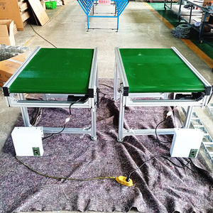 Fabrika profesyonel özel pvc bant konveyör/alüminyum çerçeve konveyör kayış silindiri dairesel motorlu bant konveyör - Product Image 5