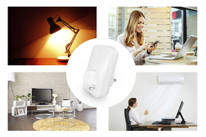 Alexa de Amazon, Control de voz Tuya zócalo inteligente Wi-Fi para <span class=keywords><strong>casa</strong></span> inteligente - Product Image 4