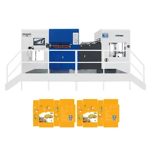 wholesale Automatic Cardboard Paper Die Cutter Box Carton Die-Cutting Machine with Stripping CMB1320CS