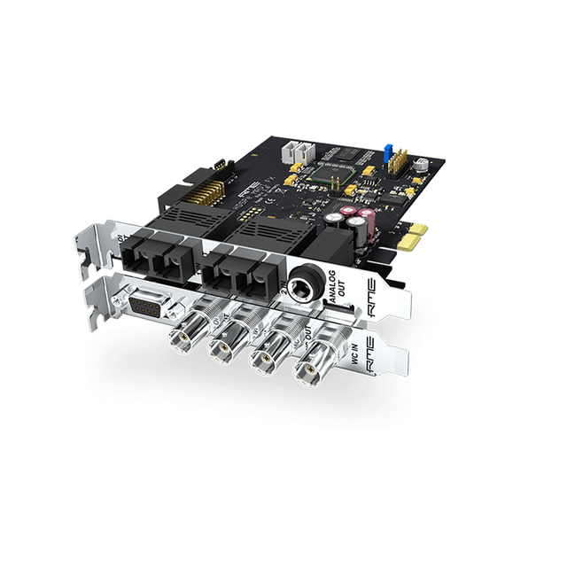RME HDSPe MADI FX 192kHz 128 Channel Audio Interface PCIe Card with TotalMix FX Low Latency MADI Optical Coaxial