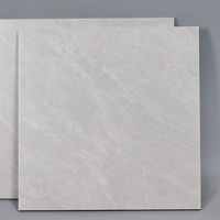 Carreaux de sol de salle de bain en céramique gris effet ciment, aspect porcelaine mate, pas chers, Foshan, 300x300