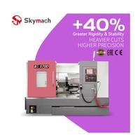 Centro de Torneado CNC de Cama Inclinada de Alto Rendimiento BR570D para las Industrias Automotriz, de Equipos de Construcción y Maquinaria Pesada