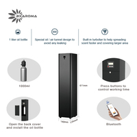 Diffuseur de parfum d'hôtel professionnel Machine de marketing d'arôme silencieuse à grande couverture pour un grand espace Garantie 1 an