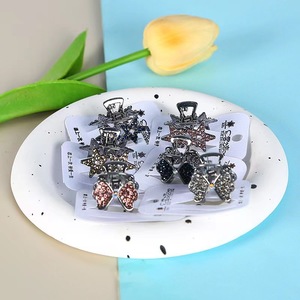 Rhinestone Alloy Claw <b>Clip</b> 6 Cm Side <b>Clip</b> For Women Daily Use Yiwu Origin - Product Image 4