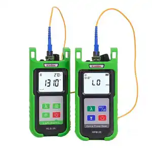 Original KomShine KPM-35 Optical Fiber PON Power Meter FTTH Fiber Cable Tester And Singlemode Fiber Optical Light Source KLS-35