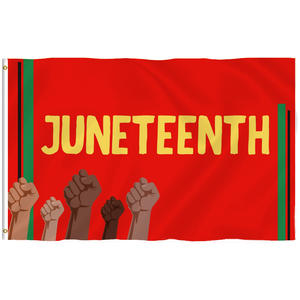 علم حديقة شهر التاريخ الأسود، علم أفريقي أمريكي، علم جونستينث - Product Image 3