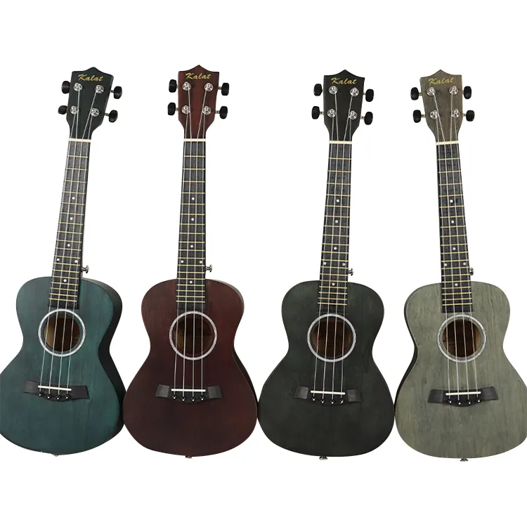 חדש מכירה לוהטת טיליה גיטרה קטנה 23 "conert צבע סיטונאי מקצועי מותאם אישית Ukulele