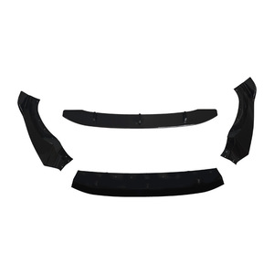Divisor delantero para BMW X3 X4 G01 2017 2021 negro brillante diseño de 4 secciones - Product Image 5