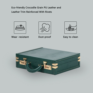 กล่องเก็บนาฬิกาหนังสำหรับผู้ชายผู้หญิงหรูหราแบบกำหนดเองได้10ชิ้น - Product Image 2