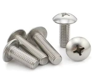 JISB1111T Phillips Truss Large Flat Cross Screw <b>Bolt</b> 10/50X <b>M2</b> <b>M2</b>.5 M3 M4 M5 M6 304 A2-70 Stainless Steel Zinc Plated Plain Iron - Product Image 5