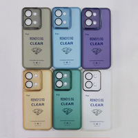 Coque arrière en silicone pour Oppo A5 4G 5G K13 5G, coque de téléphone portable transparente en TPU souple antichoc pour OPPO Realme 14 5G Reno 8 Pro