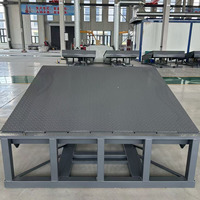 Plataforma Niveladora Hidráulica Fija para Muelles, Ajustable en Altura para Diferentes Modelos de Camiones de Carga