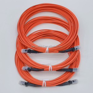 สายแพทช์ไฟเบอร์มัลติโหมดคุณภาพดี IL≤0.2dB RL≥35dB แบบดูเพล็กซ์ MTRJ ตัวเมีย ต่อ MTRJ ตัวเมีย  OM2 50/125 2.0 มม. สายจัมเปอร์ไฟเบอร์ PVC - Product Image 2