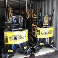 Supplier Excavator Mini China 1,8 Ton, Crawler, Mesin Kubota EPA Euro5, Digger, Layanan Purna Jual Gratis, Harga Mesin Excavator Pertanian