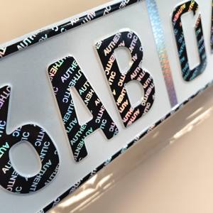 Placas de Matrícula Personalizadas con Relieve, Reflectantes, para Motocicletas, Vehículos y Automóviles, Estándar de Calidad para Licitaciones Gubernamentales - Product Image 6