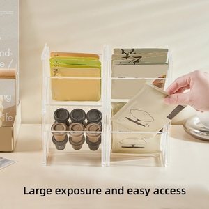 Modern Creative Plastic Kitchen Storage Organizer Eco-Friendly Container Drawers 5kg <b>Tea</b> Bag Holder Condiment Organizer for Food - Product Image 2