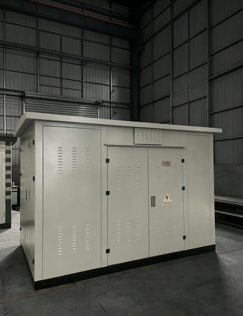 Low Loss Energy Saving 800kVA 11kV Compact Substation With AMT Core Transformer for Commercial Building