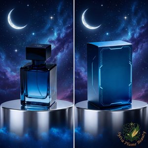 Profumo Arabo a Lunga Durata Private Label Midnight Blue Oud Fragranza di Lusso EDP per Uomo 100ml Set Regalo Personalizzato con Logo su Misura - Product Image 5
