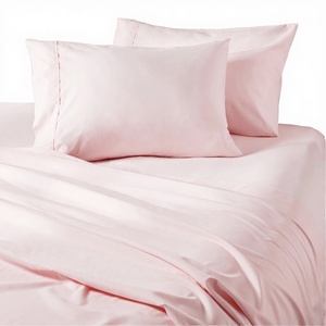 Ensemble de housse de <span class=keywords><strong>couette</strong></span> 100% coton 200TC, taies d'oreiller rembourrées en polyester respirant, hypoallergéniques, <span class=keywords><strong>anti</strong></span>-acariens, couleur unie, ensemble complet - Product Image 4