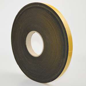 Nastro sigillante in gomma cellulare EPDM rotolo da 10m spessore 2mm adesivo su un lato - Product Image 3