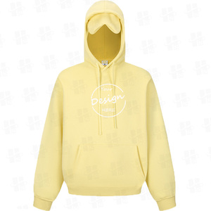 Felpa con Cappuccio Personalizzata con Ricamo, in Cotone French Terry, con Maschera per Occhi Integrata, per <span class=keywords><strong>Uomo</strong></span> - Product Image 4