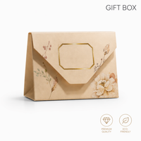 Boîte cadeau magnétique de luxe personnalisée en forme d'enveloppe, boîte d'emballage rigide en papier avec estampage à chaud doré et vernis sélectif UV pour parfum et bougie