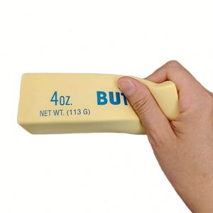 Bâton de beurre salé super doux à remontée lente, anti-stress personnalisé, squishies à rebond lent, anti-stress non toxique TG - Product Image 4