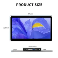 Moniteur tactile 156 pouces 1920x1080 60Hz 16:9 IPS pour Type-C VGA DVI Série professionnelle Raspberry Pi
