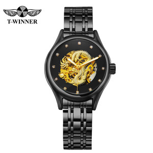 <span class=keywords><strong>Montre</strong></span>-bracelet automatique pour <span class=keywords><strong>femme</strong></span> Forsining en gros, fabriquée en Chine, analogique, personnalisée, marque Dragon, montres mécaniques de luxe pour <span class=keywords><strong>femme</strong></span> - Product Image 1