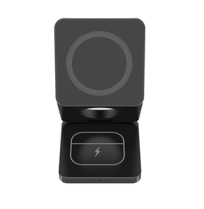 Prodotti di Punta per Dropshipping: Caricatore Wireless Magnetico Pieghevole Leggero 15W 3 in 1 per iPhone, Formato Mini, Logo Personalizzato, Regalo - Product Image 1