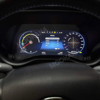 MOOKAKA Écran LCD numérique de 12,3 pouces pour tableau de bord Toyota Sienna 2021-2026, affichage du compteur de vitesse sous système d'exploitation Linux