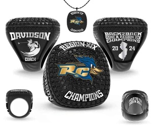 แหวนแชมป์เบสบอลซอฟต์บอลปี 2025-2026 ปรับแต่งได้ตามต้องการ ชุบแพลตตินัม/โรสโกลด์ ประดับคริสตัลและเพชรเทียม ของขวัญสุดพิเศษ - Product Image 4