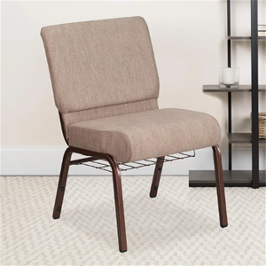 Silla de metal acolchada entrelazada moderna al por mayor Rojo Negro para escuela Teatro Auditorio Conferencia hotel restaurante Iglesia - Product Image 1