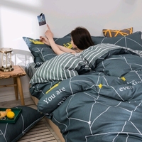 Ensemble de Literie Haut de Gamme Personnalisé, Housse de Couette Non Garnie à Broderie Dentelle Élégante et Draps