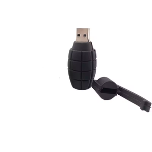 Phim hoạt hình silica gel lựu đạn 1GB 2GB bom Súng bút ổ đĩa <span class=keywords><strong>USB</strong></span> <span class=keywords><strong>Flash</strong></span> <span class=keywords><strong>Drive</strong></span> - Product Image 2
